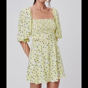 For Love & Lemons Chrysanthemum Mini Dress